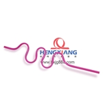 一次性飲料吸管 粉紅色工藝PETG吸管