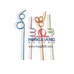 PVC吸管 卡通吸管 彎吸管