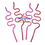 紅色工藝PETG吸管