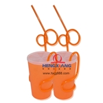 PVC吸管杯